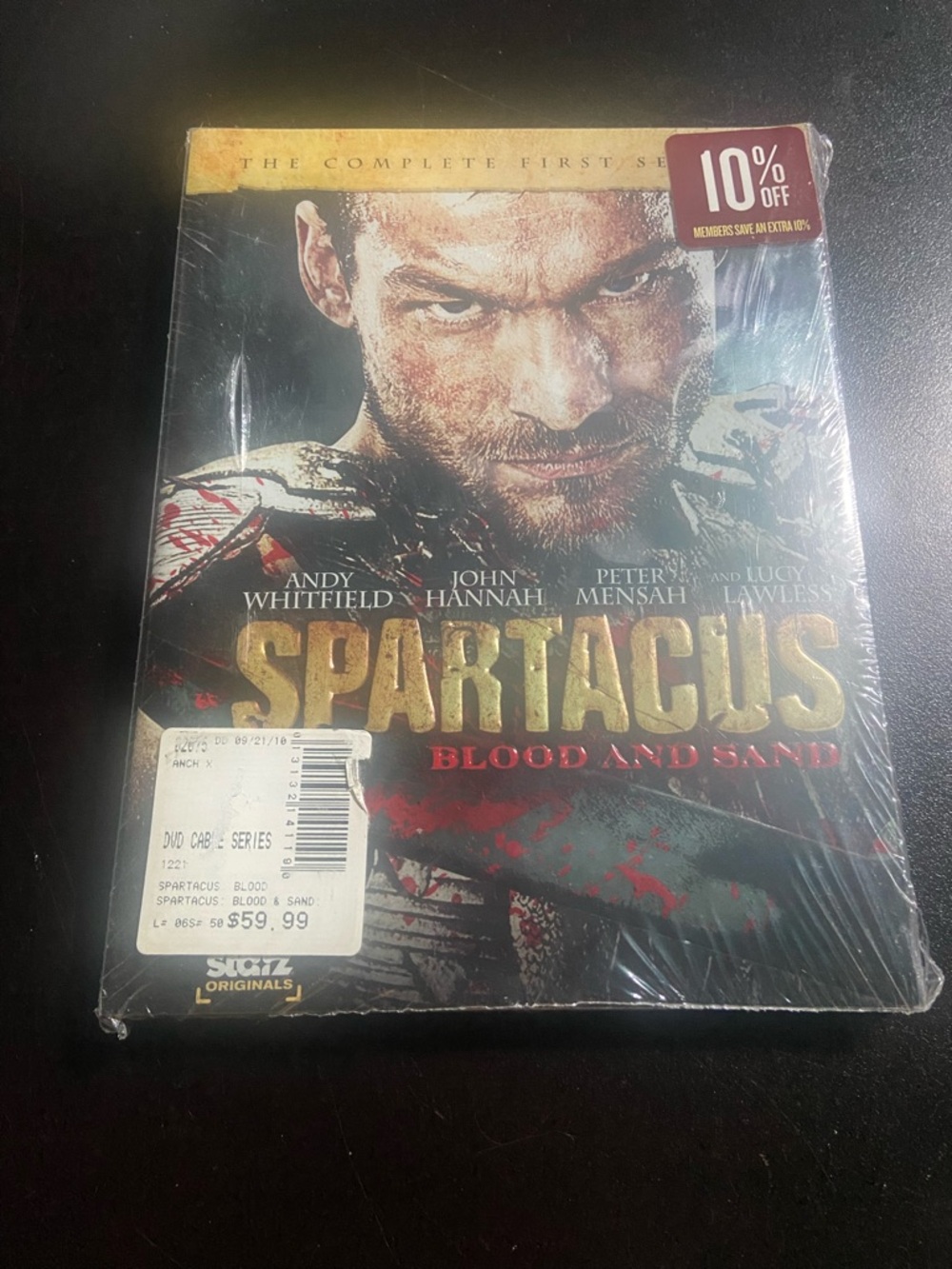 Spartacus: Blood and Sand complete first season DVD set New Sealed (Bx1)